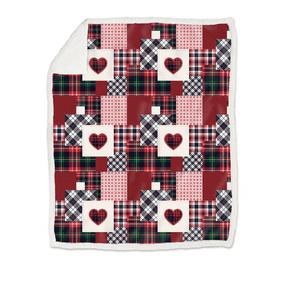 Plaid morbidotto Saint veran di Daunex